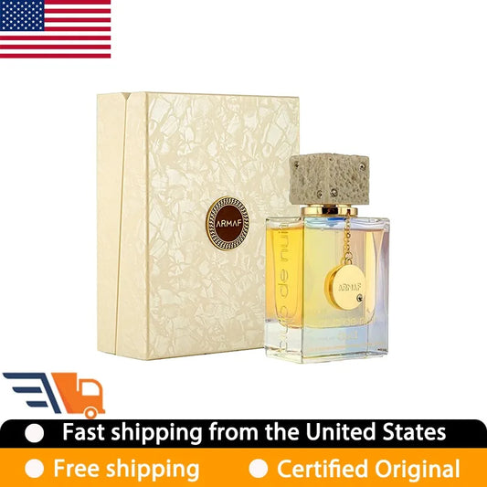 Armaf Club De Nuit Oud Eau de Parfum Spray for Unisex 3.6 Oz Original Arab Perfumes Lasting Wood Pheromones Perfume Makeup 105ML