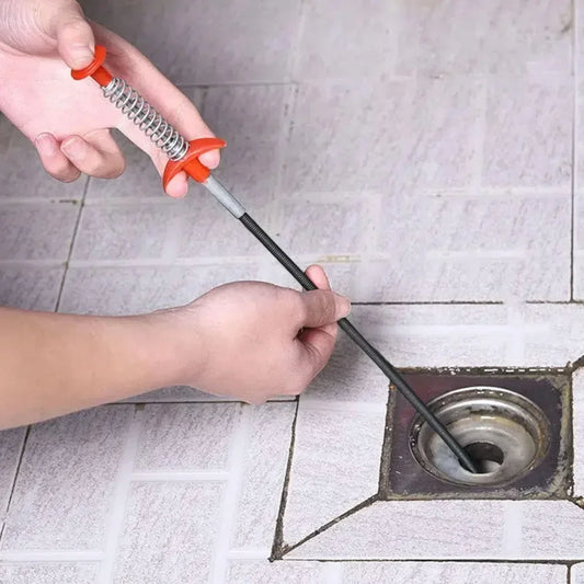 Kitchen Sink Cleaning Pipe Plunger and Sinks Sewer Toilet Unclogging With Grab Handle Factory Supply Four-jaw Pickup Unblocker