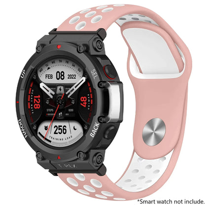 Breathable Silicone Strap For Huami Amazfit T-REX 2 Smart Watchband Women Men Bracelet For Xiaomi Amazfit T-Rex/T-Rex Pro Correa