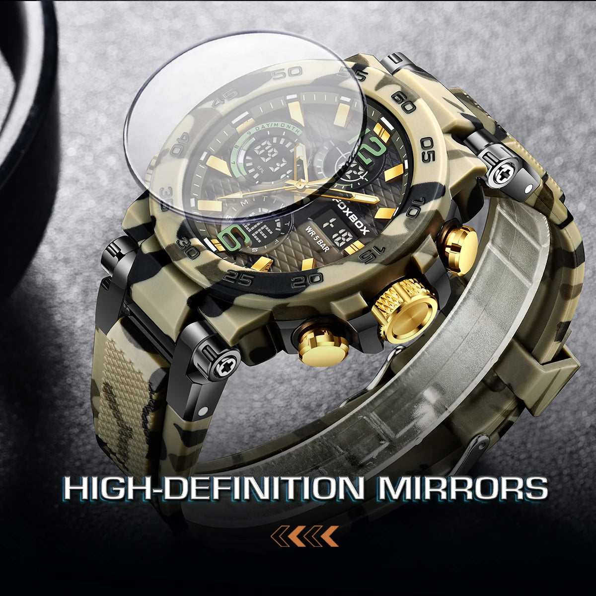 LIGE Electronic Men's Wristwatch Luxury LED Display Luminous Sports Man Watch Waterproof Military Quartz Alarm Date Watches Male