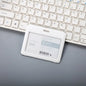 Women Student Credit Card Cover Case Pouch Creative Transparent Retractable Nurse Badge Doctor ID Card Holder Clip Badge