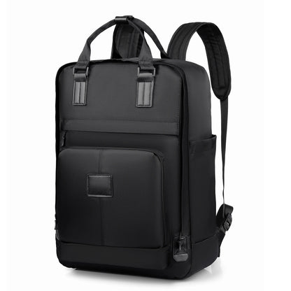 Toposhine Multifunctional Business Backpack Stylish Nylon Laptop Backpack with Multiple Pockets Durable Travel Work Bag Commute