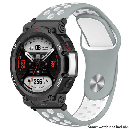 Breathable Silicone Strap For Huami Amazfit T-REX 2 Smart Watchband Women Men Bracelet For Xiaomi Amazfit T-Rex/T-Rex Pro Correa
