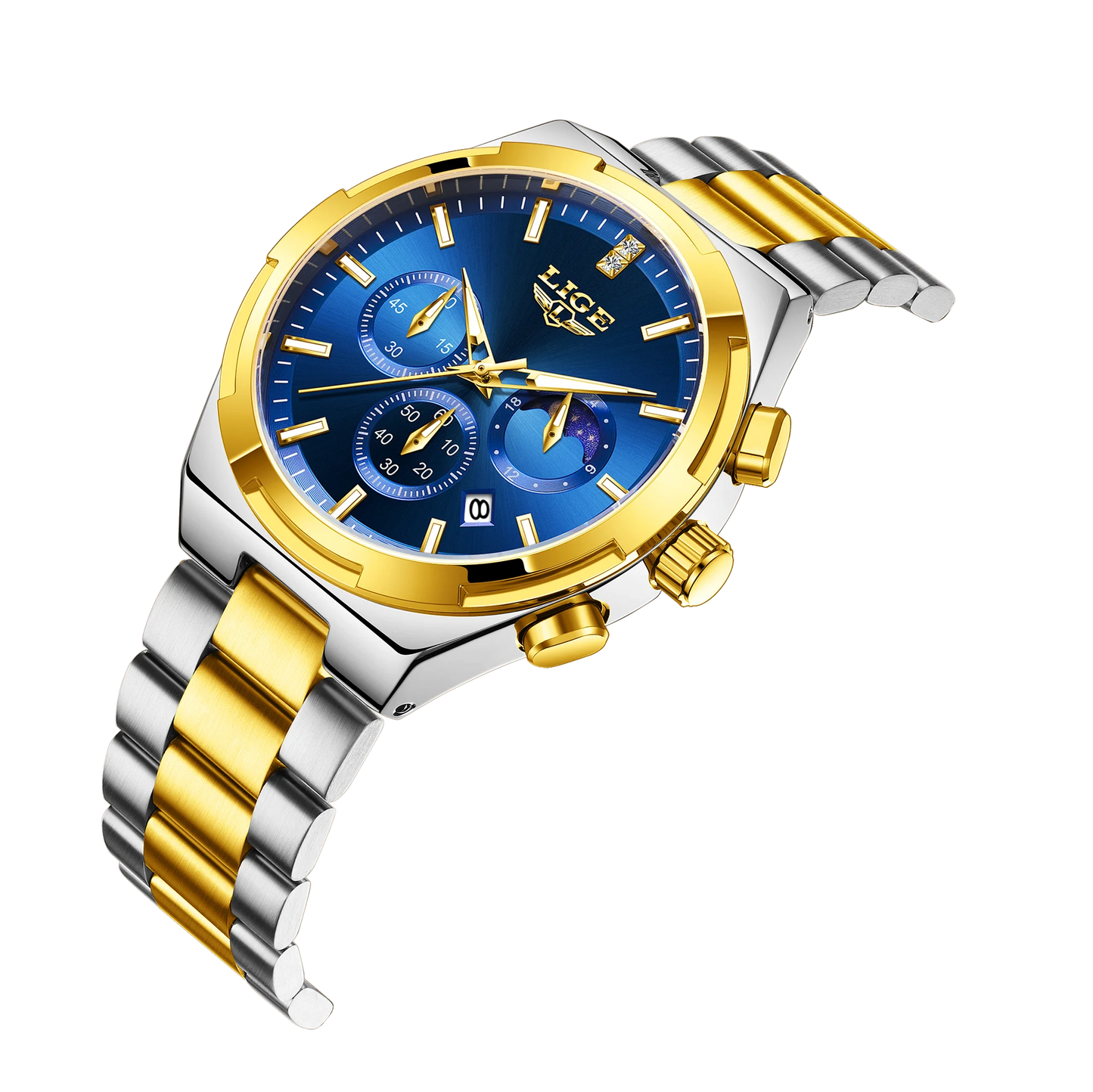 LIGE Top Brand Luxury Watch Women Simple Ladies Analog Quartz Wrist Watches Fashion Casual Waterproof Female Clock Montre Femme