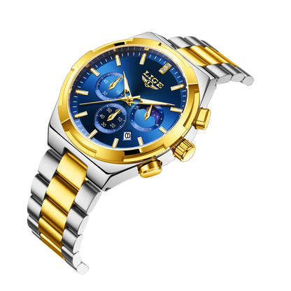 LIGE Top Brand Luxury Watch Women Simple Ladies Analog Quartz Wrist Watches Fashion Casual Waterproof Female Clock Montre Femme