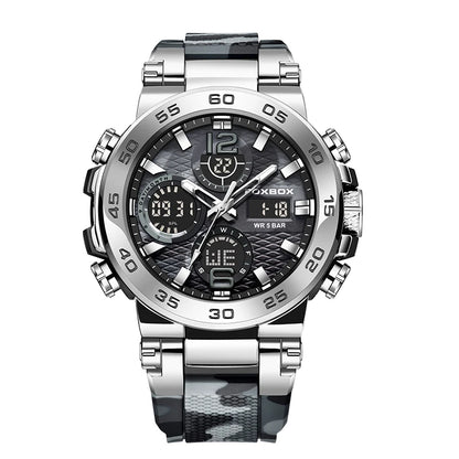 LIGE Electronic Men's Wristwatch Luxury LED Display Luminous Sports Man Watch Waterproof Military Quartz Alarm Date Watches Male