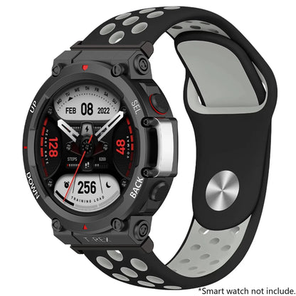 Breathable Silicone Strap For Huami Amazfit T-REX 2 Smart Watchband Women Men Bracelet For Xiaomi Amazfit T-Rex/T-Rex Pro Correa