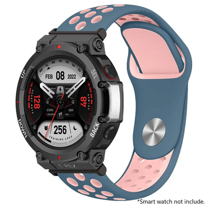Breathable Silicone Strap For Huami Amazfit T-REX 2 Smart Watchband Women Men Bracelet For Xiaomi Amazfit T-Rex/T-Rex Pro Correa
