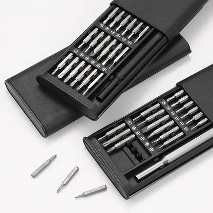 Screwdriver Set, 25 In 1 With 24 Piece Mini Pocket Screwdriver Set, Small Repair Set For Mobile Phone/PC/Came