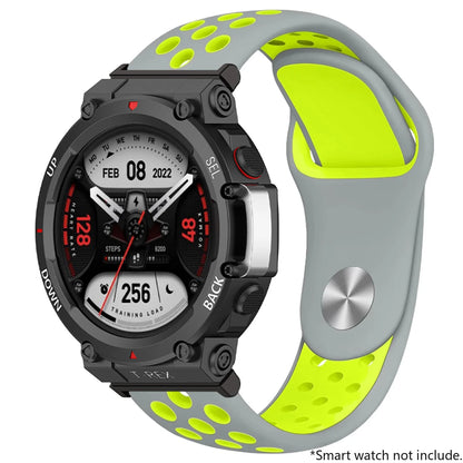 Breathable Silicone Strap For Huami Amazfit T-REX 2 Smart Watchband Women Men Bracelet For Xiaomi Amazfit T-Rex/T-Rex Pro Correa