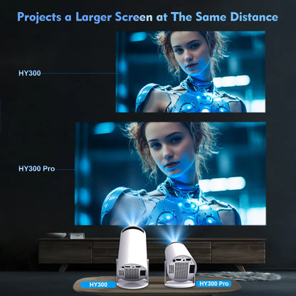 Magcubic Projector HY300 PRO 8K Android 14 Dual Wifi6 290ANSI Allwinner H726 BT5.4 1080P 1280*720P Home Cinema Outdoor Projetor
