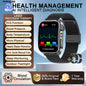 2026 New Health Smart Watch Laser Therapy Reduce Three Highs Blood Oxygen Pressure Uric Acid Blood Lipid ECG Smartwatch For Man