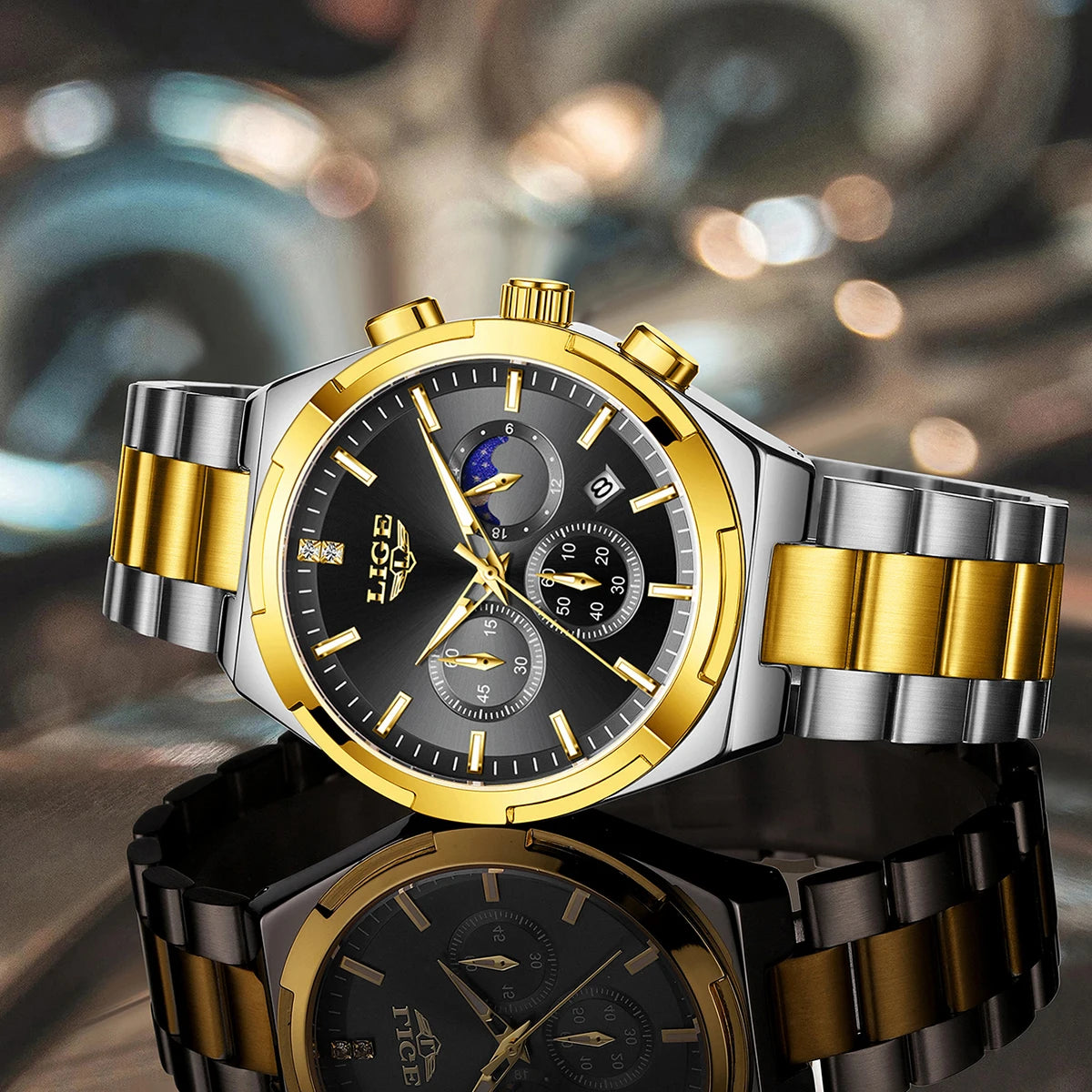 LIGE Top Brand Luxury Watch Women Simple Ladies Analog Quartz Wrist Watches Fashion Casual Waterproof Female Clock Montre Femme