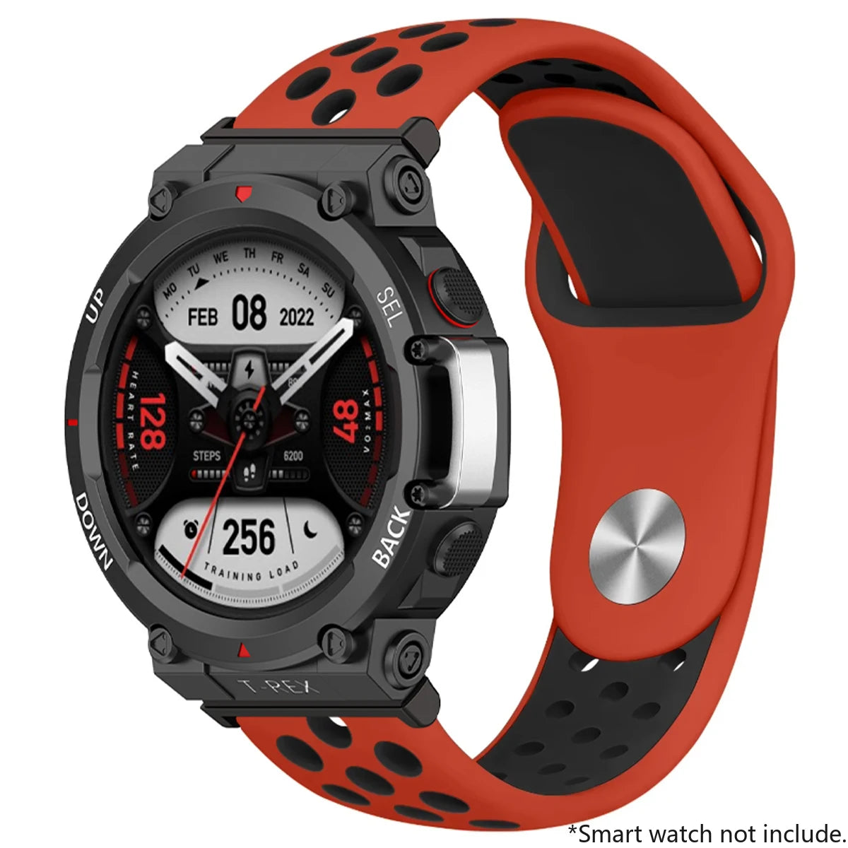 Breathable Silicone Strap For Huami Amazfit T-REX 2 Smart Watchband Women Men Bracelet For Xiaomi Amazfit T-Rex/T-Rex Pro Correa