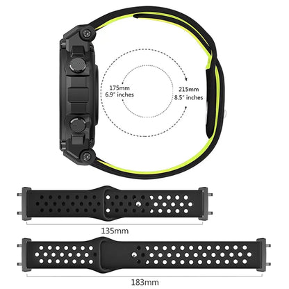 Breathable Silicone Strap For Huami Amazfit T-REX 2 Smart Watchband Women Men Bracelet For Xiaomi Amazfit T-Rex/T-Rex Pro Correa