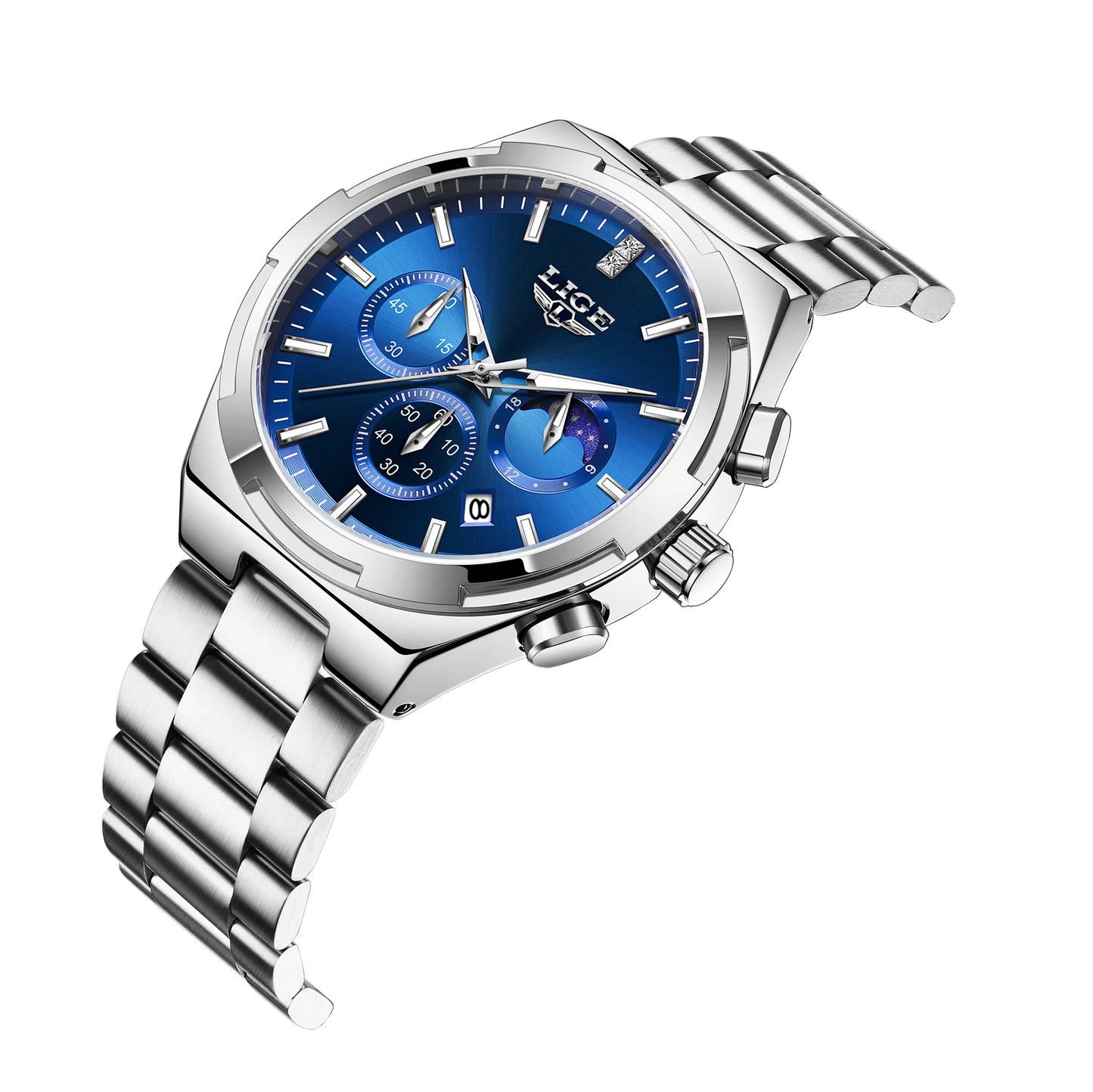LIGE Top Brand Luxury Watch Women Simple Ladies Analog Quartz Wrist Watches Fashion Casual Waterproof Female Clock Montre Femme