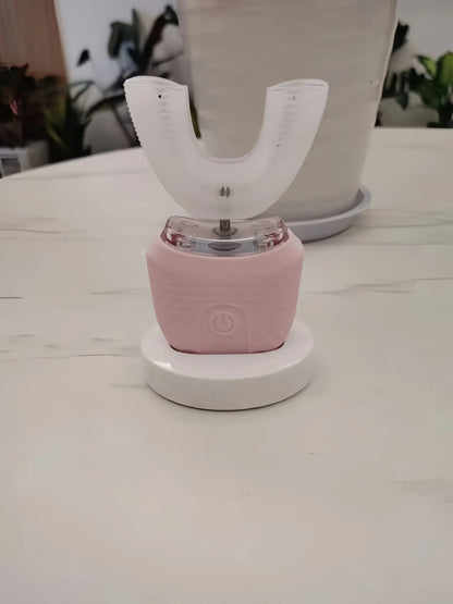 U-Shaped Electric Toothbrush with Ultrasonic Cleaning