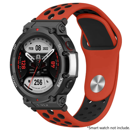 Breathable Silicone Strap For Huami Amazfit T-REX 2 Smart Watchband Women Men Bracelet For Xiaomi Amazfit T-Rex/T-Rex Pro Correa