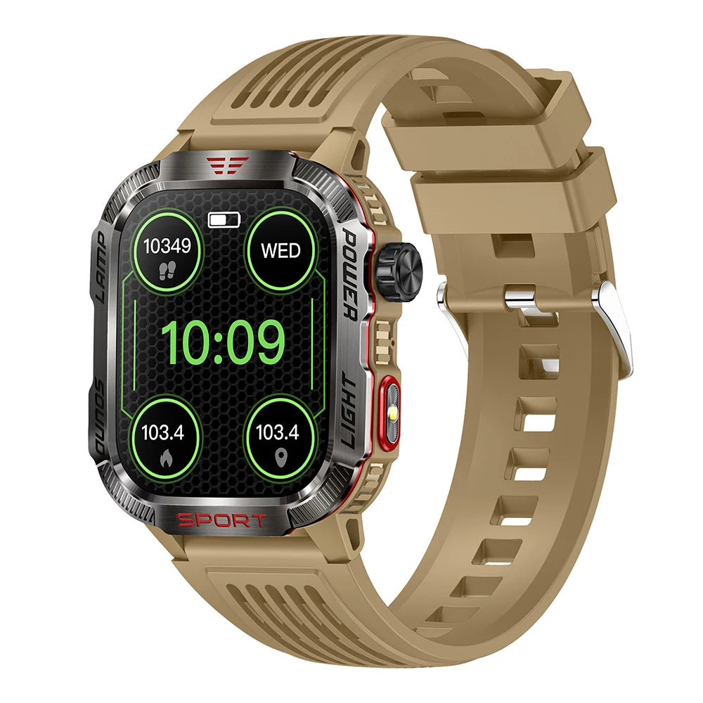 Outdoor Sport Wrist Watches HT29 Smart Watch Men Women LED Flashlight Compass Smartwatch Fitness Bracelet Men's Wristwatch Clock