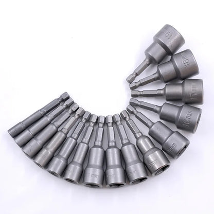 Powerful Socket Inner Hexagonal Wrench Hexagonal Handle Screwdriver Socket Extension Rod Pneumatic Screwdriver Insert Tool Set