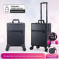 Professional Nail Art Case Rolling Makeup Case Beauty Equipment Storage Cart Wheels for Hairstyling Tools Kit Makeup Box