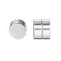 1 Pairs Crystal Strong Magnetic Ear Stud Clip Earrings for Men Women Punk Round Zircon Magnet Earrings Non Piercing Jewelry