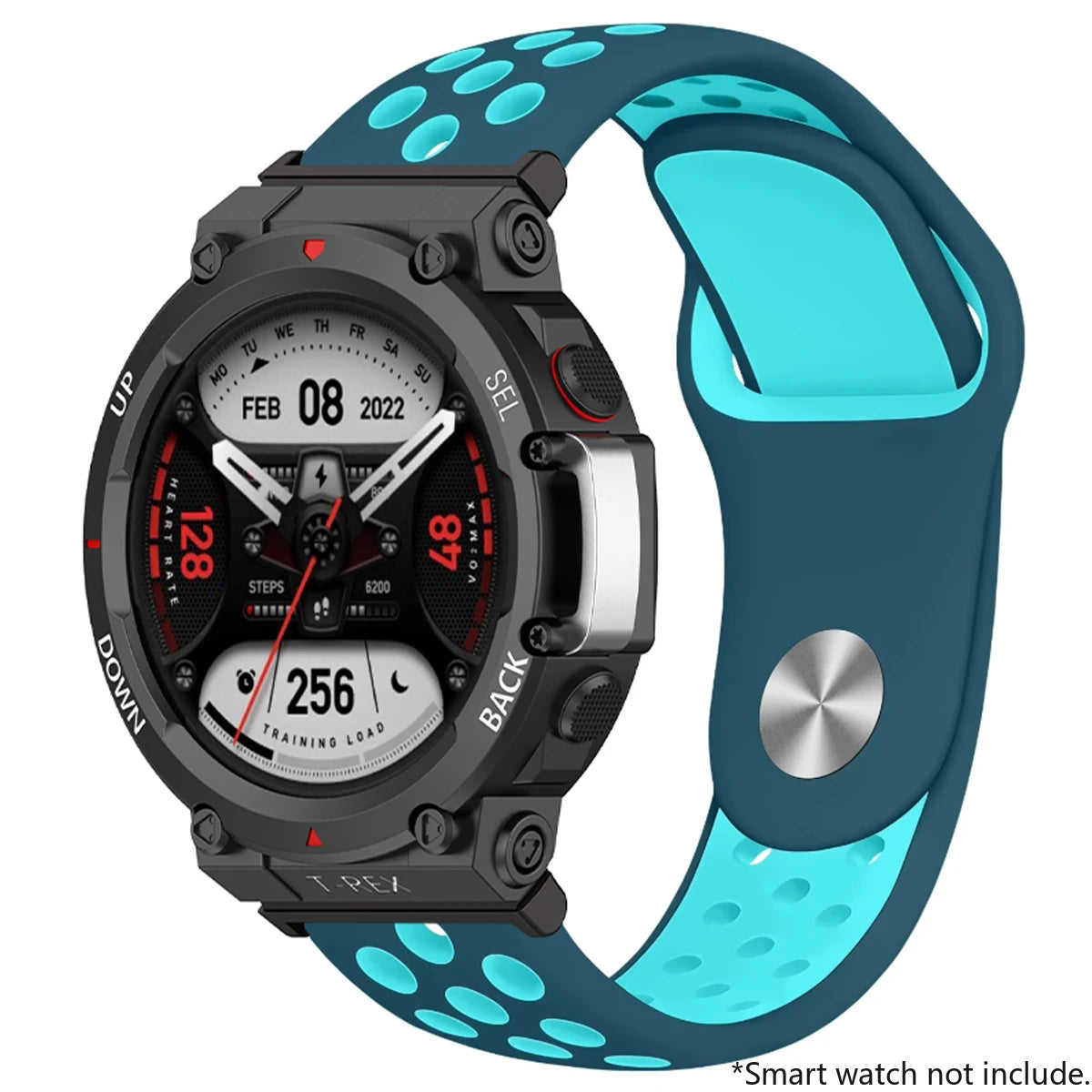 Breathable Silicone Strap For Huami Amazfit T-REX 2 Smart Watchband Women Men Bracelet For Xiaomi Amazfit T-Rex/T-Rex Pro Correa