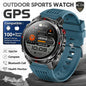 T-Rex 3 Pro Military Grade AGPS Smart Watch 10ATM Waterproof Dual-band GNSS Compass Altimeter AMOLED Swim Sports Smart Watch Men