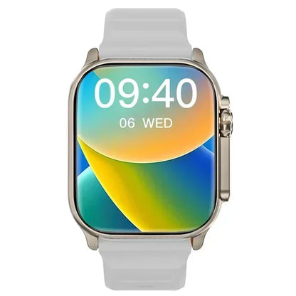 New Watch T10 U2 Smart Watch 49mm 2026 New NFC Men Women GPS Track Bluetooth Call BT Music Games Wireless Charging Smartwatch