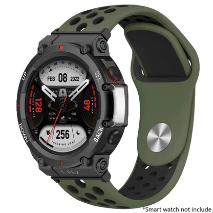 Breathable Silicone Strap For Huami Amazfit T-REX 2 Smart Watchband Women Men Bracelet For Xiaomi Amazfit T-Rex/T-Rex Pro Correa