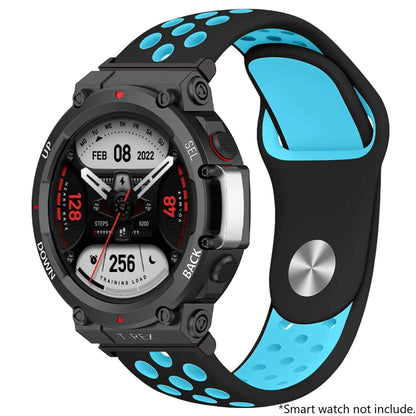 Breathable Silicone Strap For Huami Amazfit T-REX 2 Smart Watchband Women Men Bracelet For Xiaomi Amazfit T-Rex/T-Rex Pro Correa