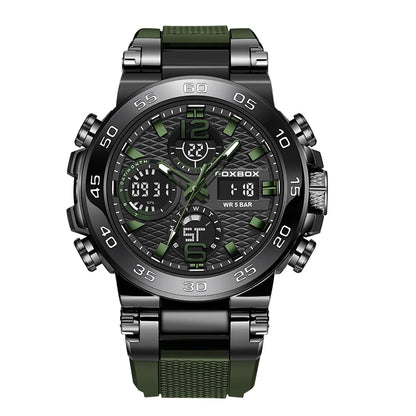 LIGE Electronic Men's Wristwatch Luxury LED Display Luminous Sports Man Watch Waterproof Military Quartz Alarm Date Watches Male