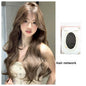 Milk tea gray-brown wig