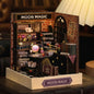Wooden Doll House 3D Puzzle Assembly Building Model Kit Production Small Room Toys Home Bedroom Decoration With Furniture Light