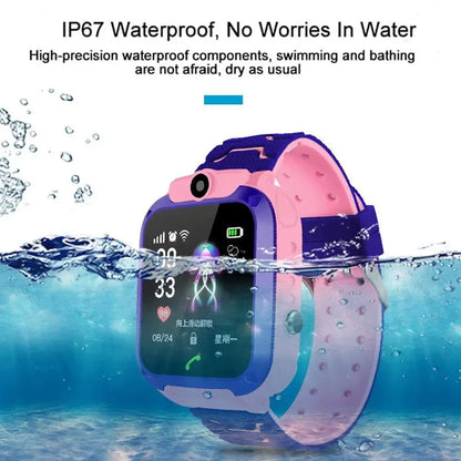 Lenovo GPS Tracking Waterproof Watch Mini Smart Children's Watch 4G Sim Card Call Camera Watch Birthday Gift Electronic Clock