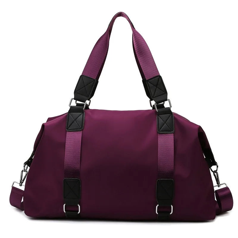 1pcs Large Capacity Yoga Gym Bag Dry-Wet Separation Outdoor Travel Handheld Tote Multi-Purpose Sports Bag for Fitness & Trips