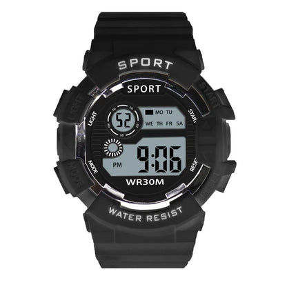Fashion Kids Watches Luminous Waterproof Sports Digital Watch Alarm Clock Watches Boys Girls Student Smart Electronic Watch Gift