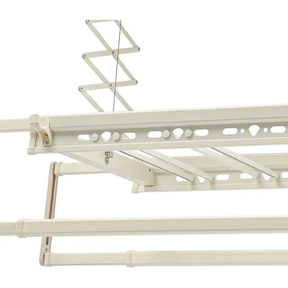 Electrical Airing Rack, Adjustable Ceiling Mounted Smart Control Clothes Airing Rack Electrical Drying Rack with LED Light Low N