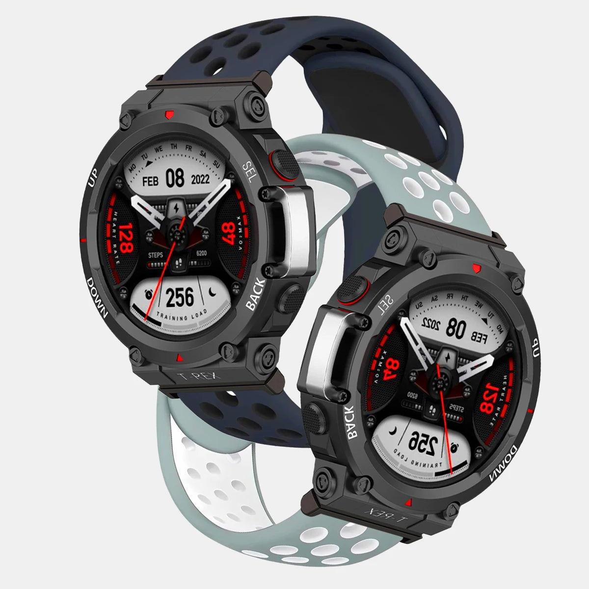 Breathable Silicone Strap For Huami Amazfit T-REX 2 Smart Watchband Women Men Bracelet For Xiaomi Amazfit T-Rex/T-Rex Pro Correa
