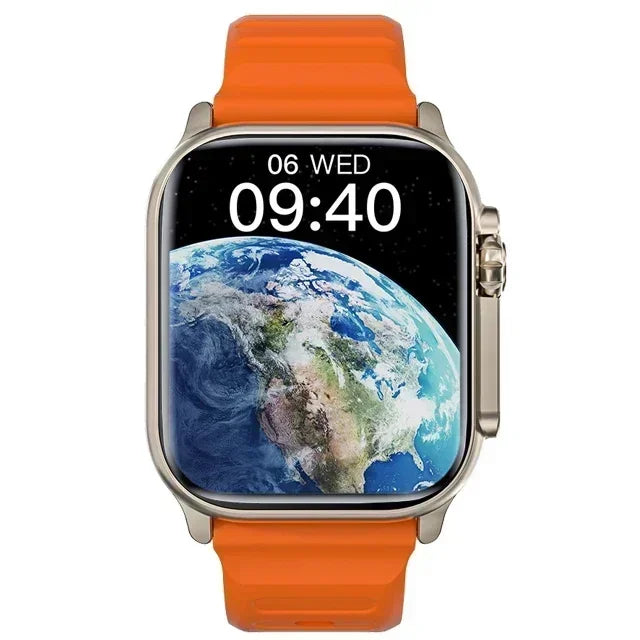 New Watch T10 U2 Smart Watch 49mm 2026 New NFC Men Women GPS Track Bluetooth Call BT Music Games Wireless Charging Smartwatch