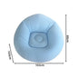 Portable Inflatable Sofa Soft Indoor Bedroom Lounge Bean Bag Chair Outdoor Camping Lazy Seat Round Single Inflatable Sofa