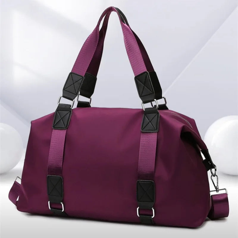 1pcs Large Capacity Yoga Gym Bag Dry-Wet Separation Outdoor Travel Handheld Tote Multi-Purpose Sports Bag for Fitness & Trips