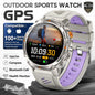T-Rex 3 Pro Military Grade AGPS Smart Watch 10ATM Waterproof Dual-band GNSS Compass Altimeter AMOLED Swim Sports Smart Watch Men