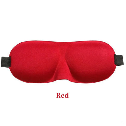 Comfortable Lightweight Eye Cover Soft 3D Contoured Sleeping Mask Breathable Eye Shade for Men and Women Night Travel Rest Aid