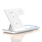 3 In 1 Foldable Fast Wireless Charger Holder Charging Station For iPhone 17 16 15 14 Apple Watch S10/9/8 Airpods 4 Pro 2