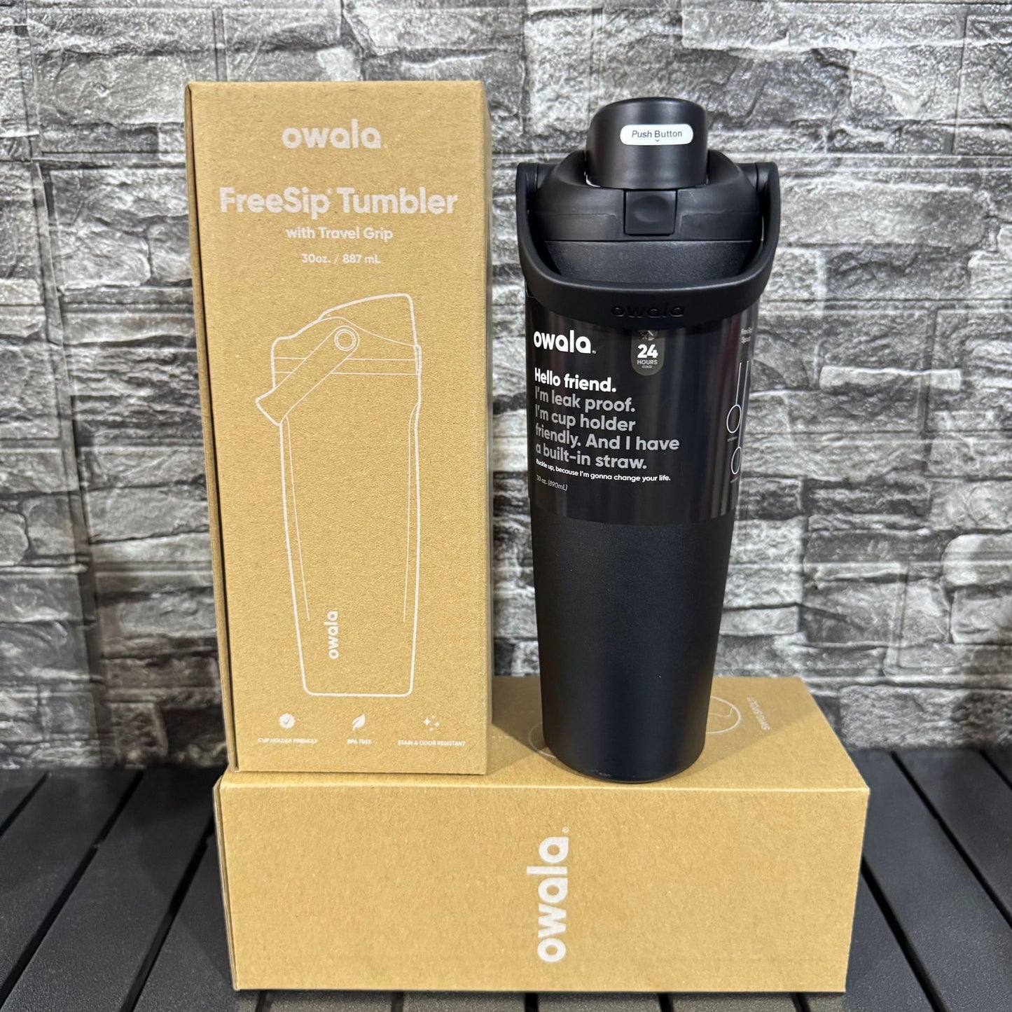 Stainless Steel Insulated Cup with Straw and Handle