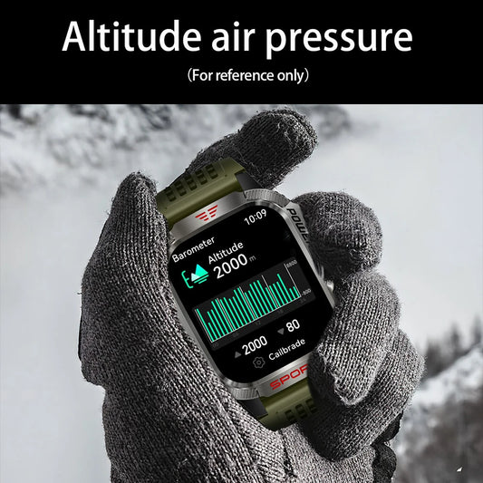 Outdoor Sport Wrist Watches HT29 Smart Watch Men Women LED Flashlight Compass Smartwatch Fitness Bracelet Men's Wristwatch Clock