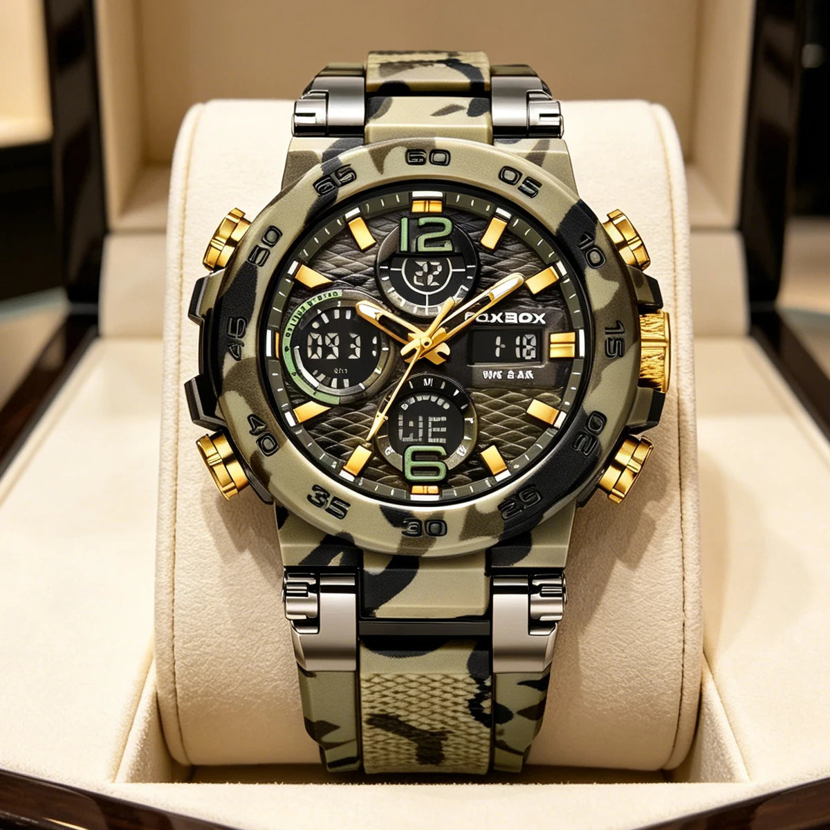 LIGE Electronic Men's Wristwatch Luxury LED Display Luminous Sports Man Watch Waterproof Military Quartz Alarm Date Watches Male