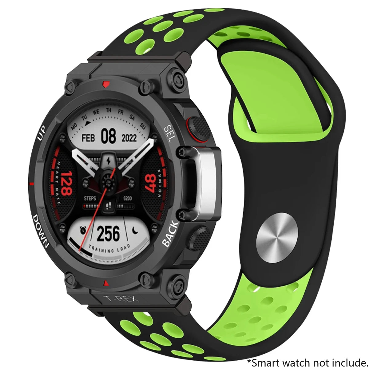 Breathable Silicone Strap For Huami Amazfit T-REX 2 Smart Watchband Women Men Bracelet For Xiaomi Amazfit T-Rex/T-Rex Pro Correa