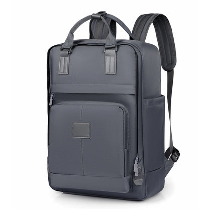 Toposhine Multifunctional Business Backpack Stylish Nylon Laptop Backpack with Multiple Pockets Durable Travel Work Bag Commute